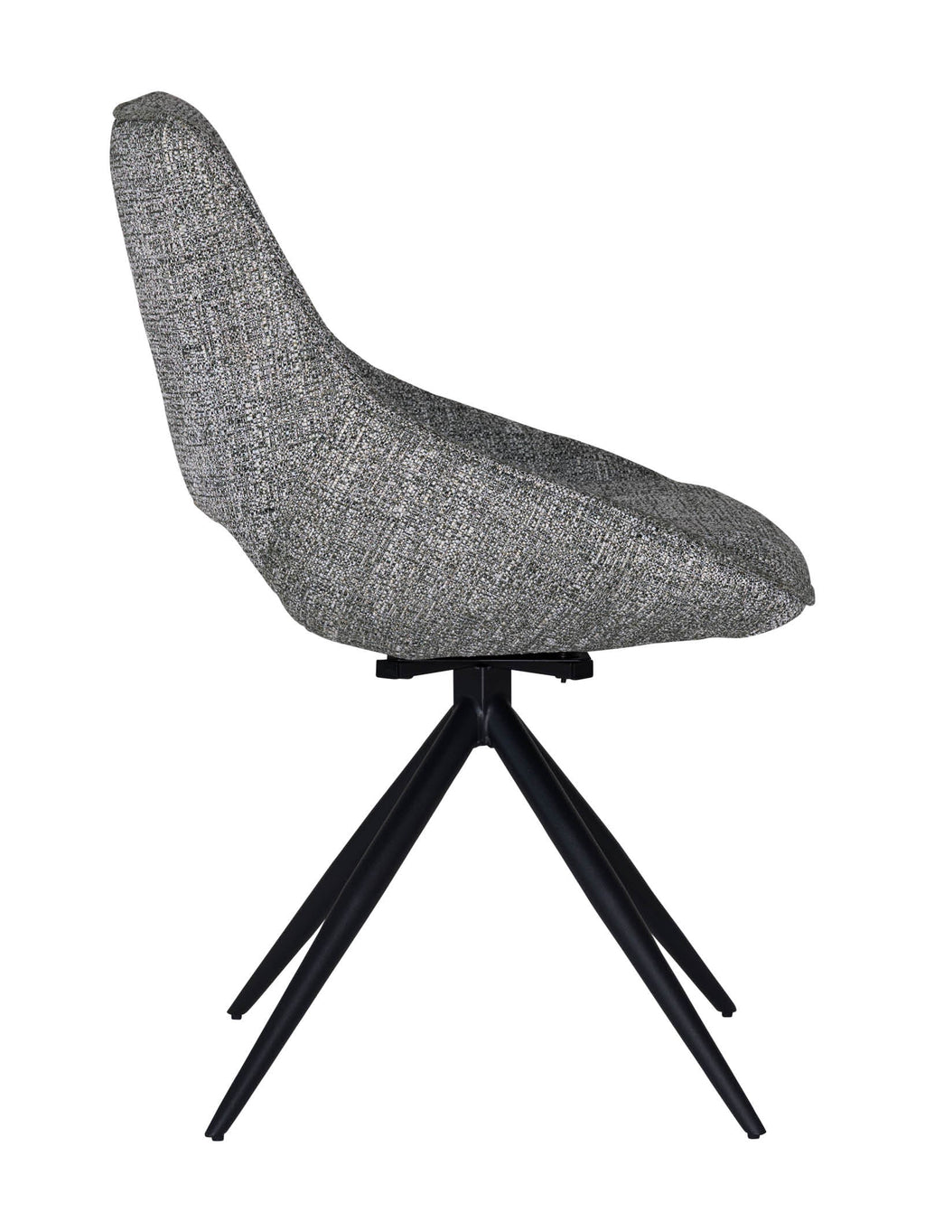Chaise de salle à manger en tissu