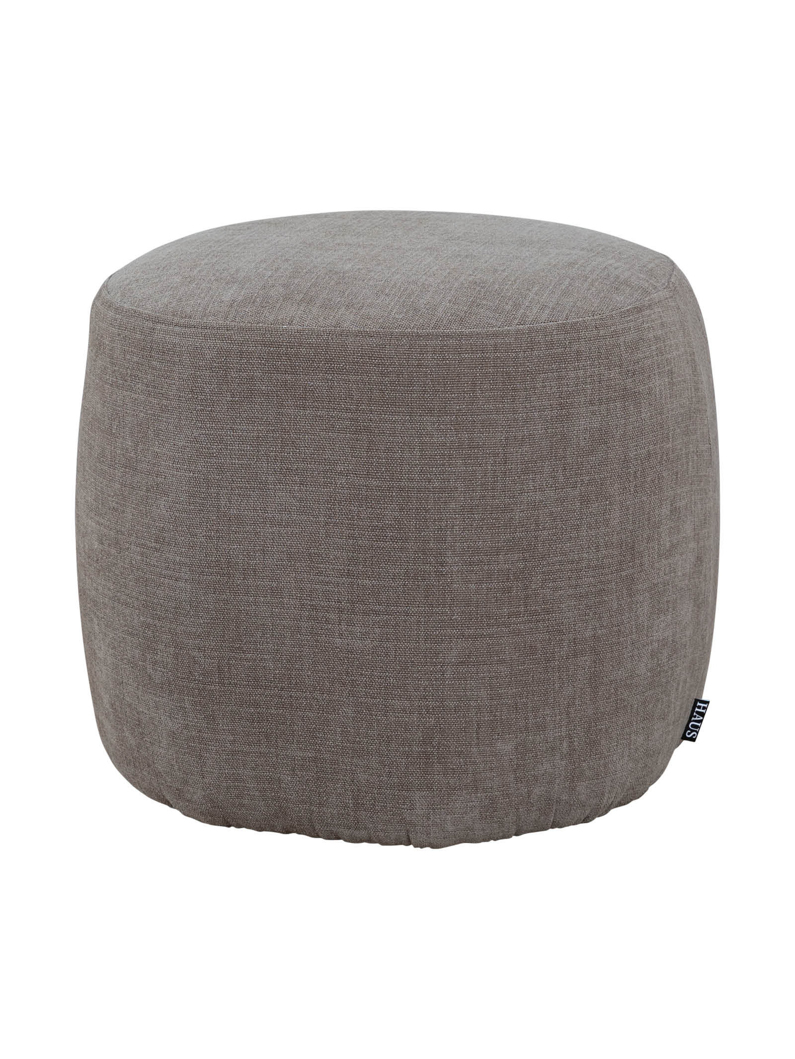 Pouf de salon en tissu