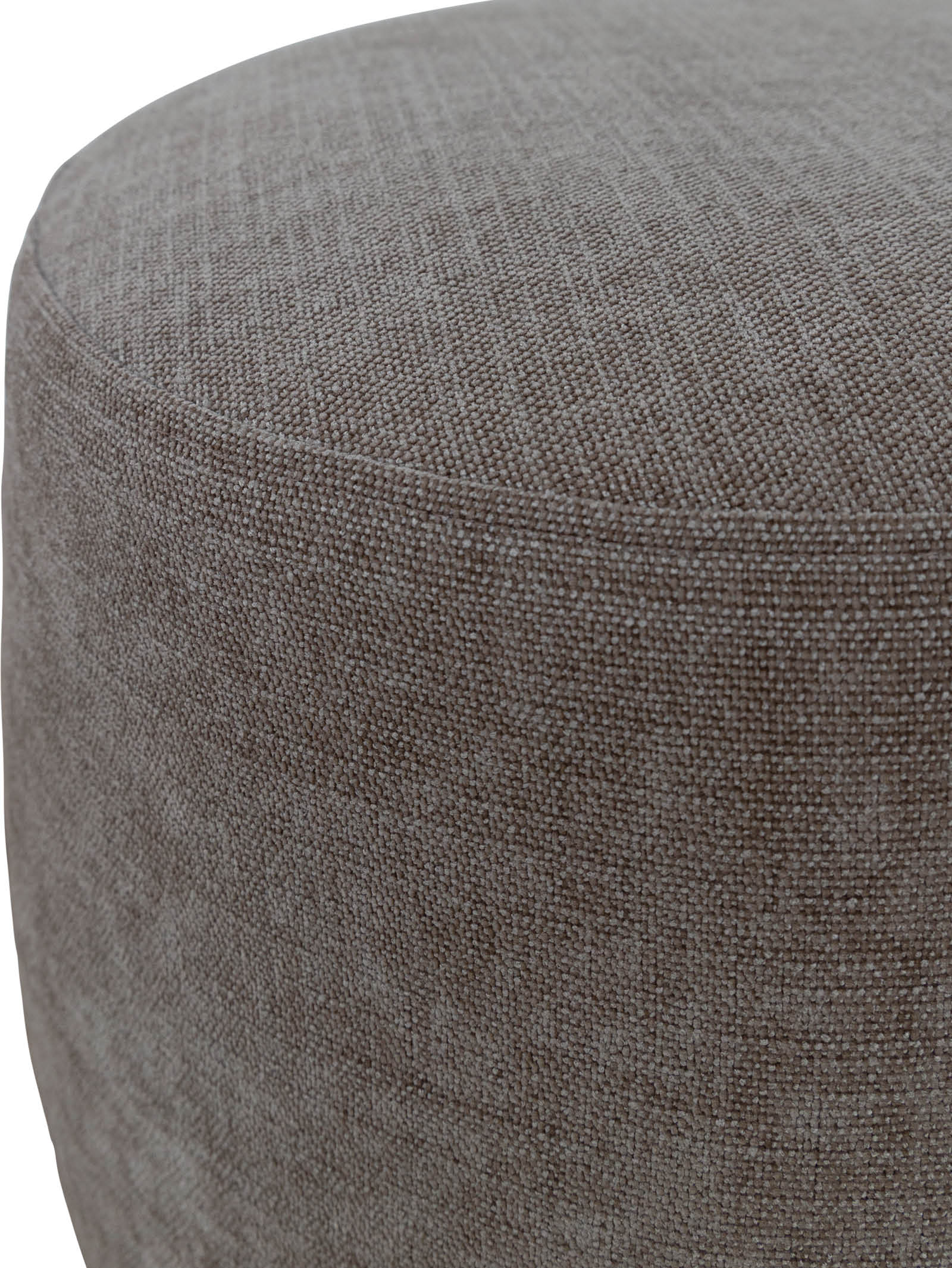 Pouf de rangement en tissu pour salon