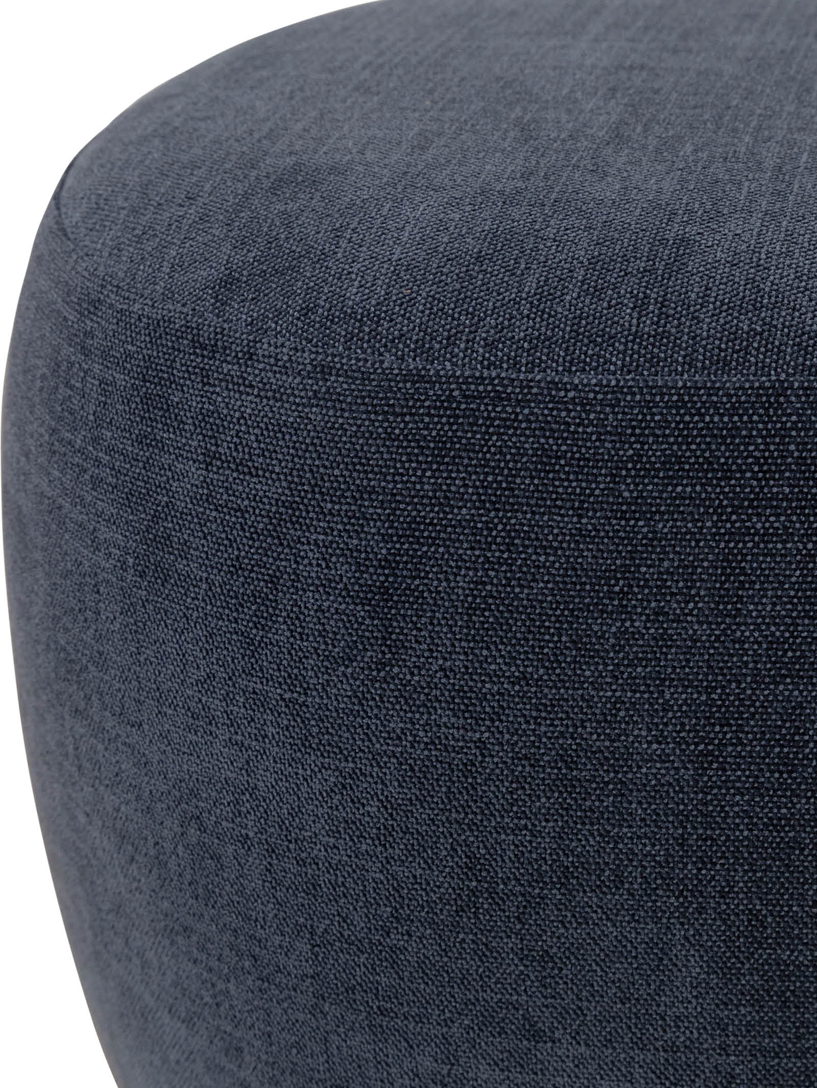 Pouf de rangement en tissu pour salon