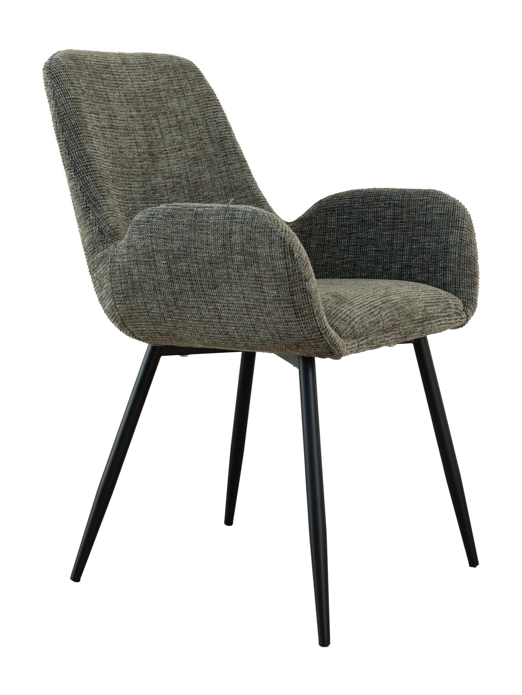 Chaise de salle à manger en tissu