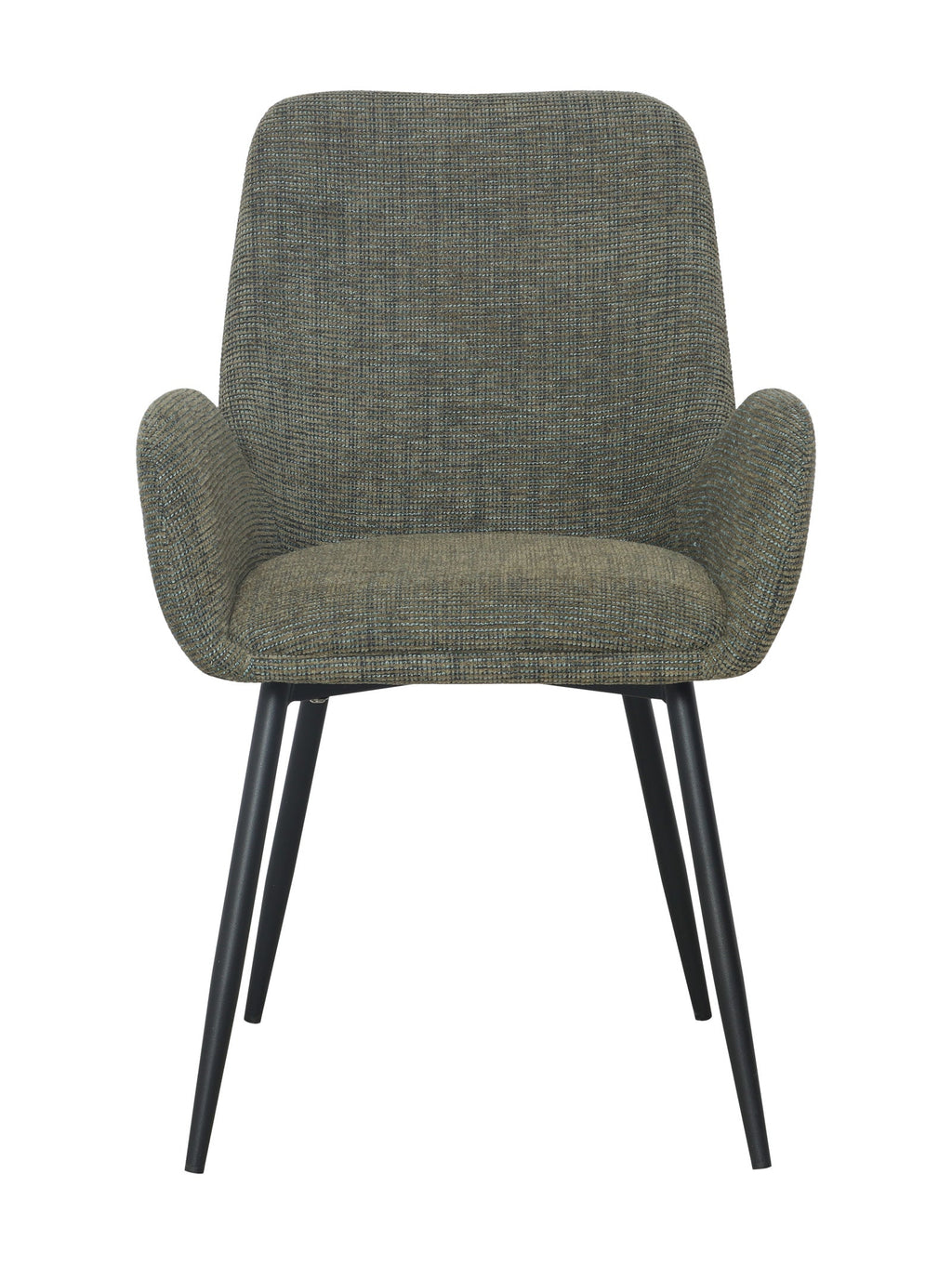 Chaise de salle à manger en tissu pour salle à manger