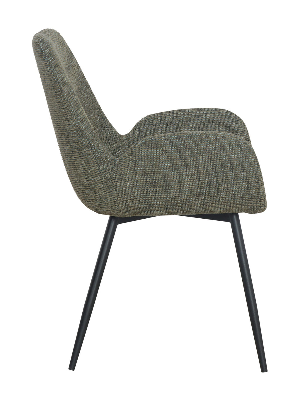 Chaise de salle à manger en tissu