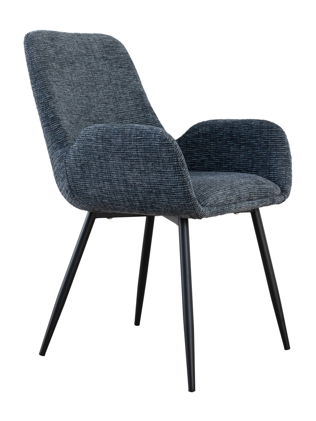 Chaise de salle à manger en tissu