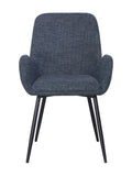 Chaise de salle à manger en tissu