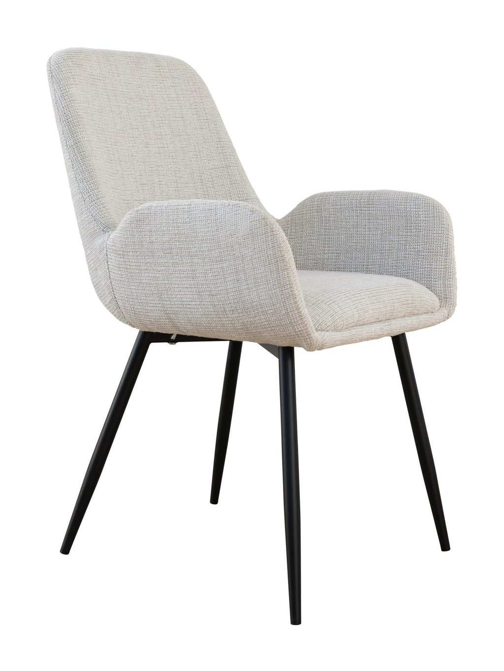 Chaise de salle à manger en tissu