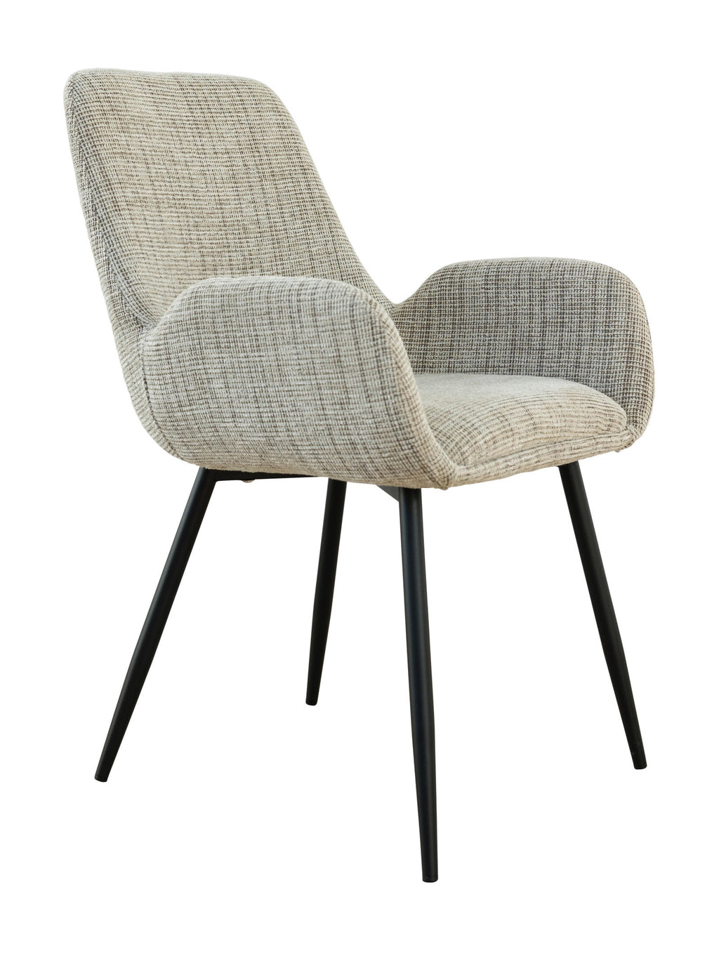 Chaise de salle à manger en tissu