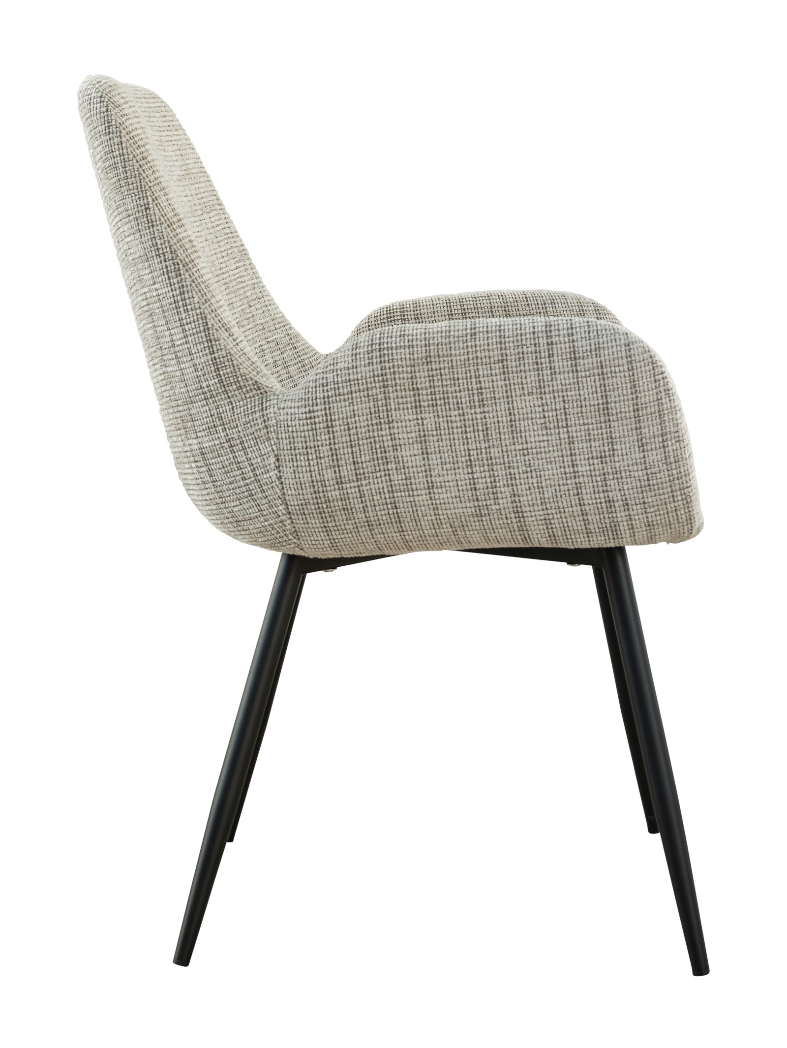 Chaise de salle à manger en tissu