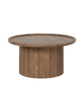 Table basse contemporaine en chêne pour salon