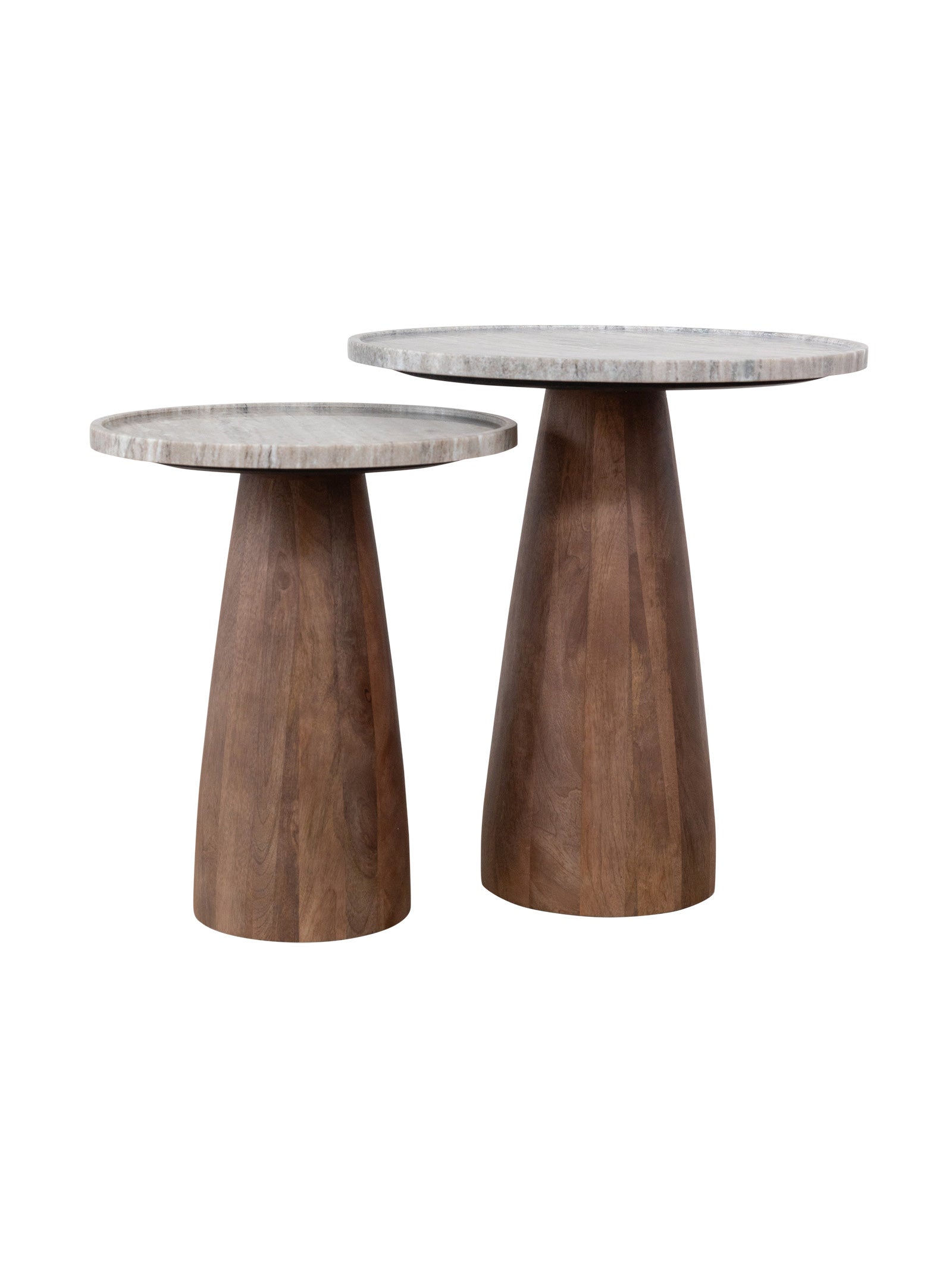 Table d'appoint moderne en marbre pour salon