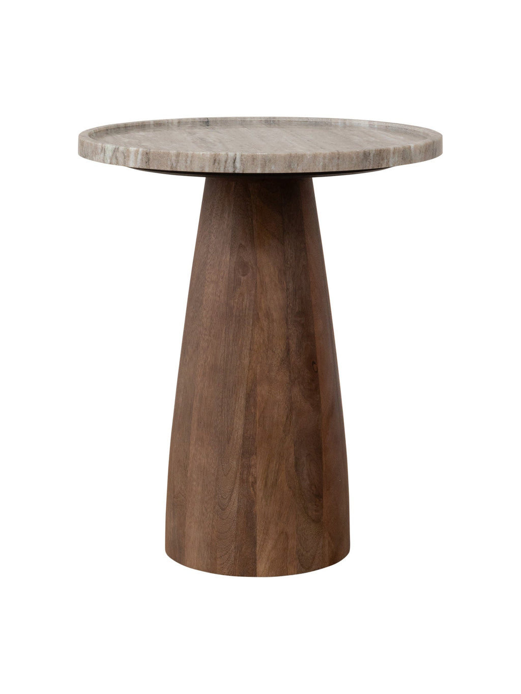Table d'appoint moderne en marbre pour salon