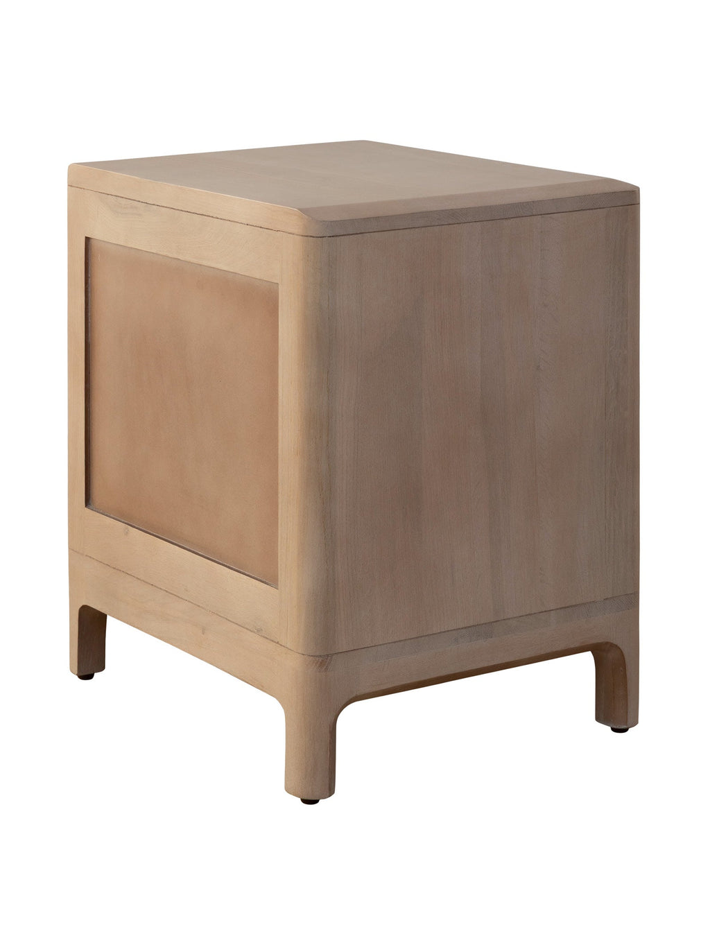 Table de chevet moderne en chêne massif pour chambre à coucher