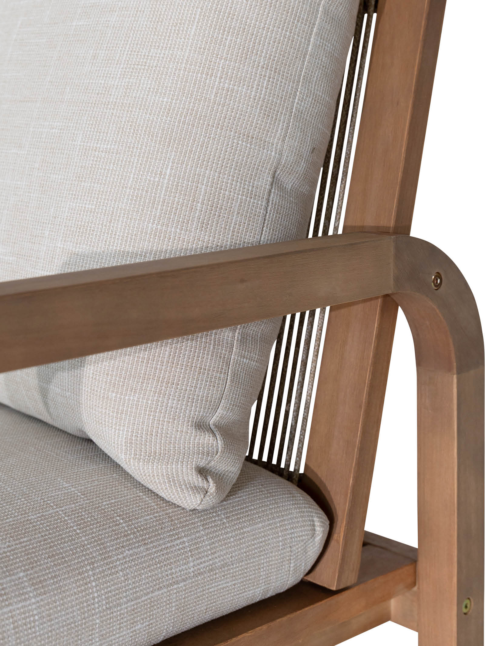 Table à manger en tissu résistant aux intempéries pour patio