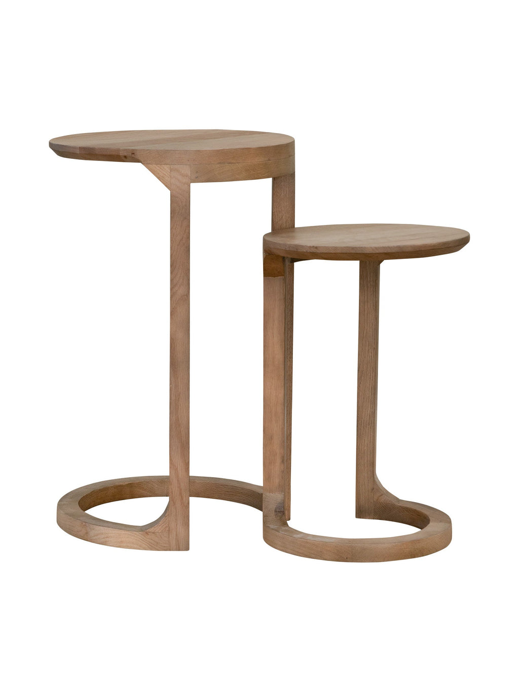 Table contemporaine en chêne massif