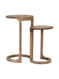 Table contemporaine en chêne massif