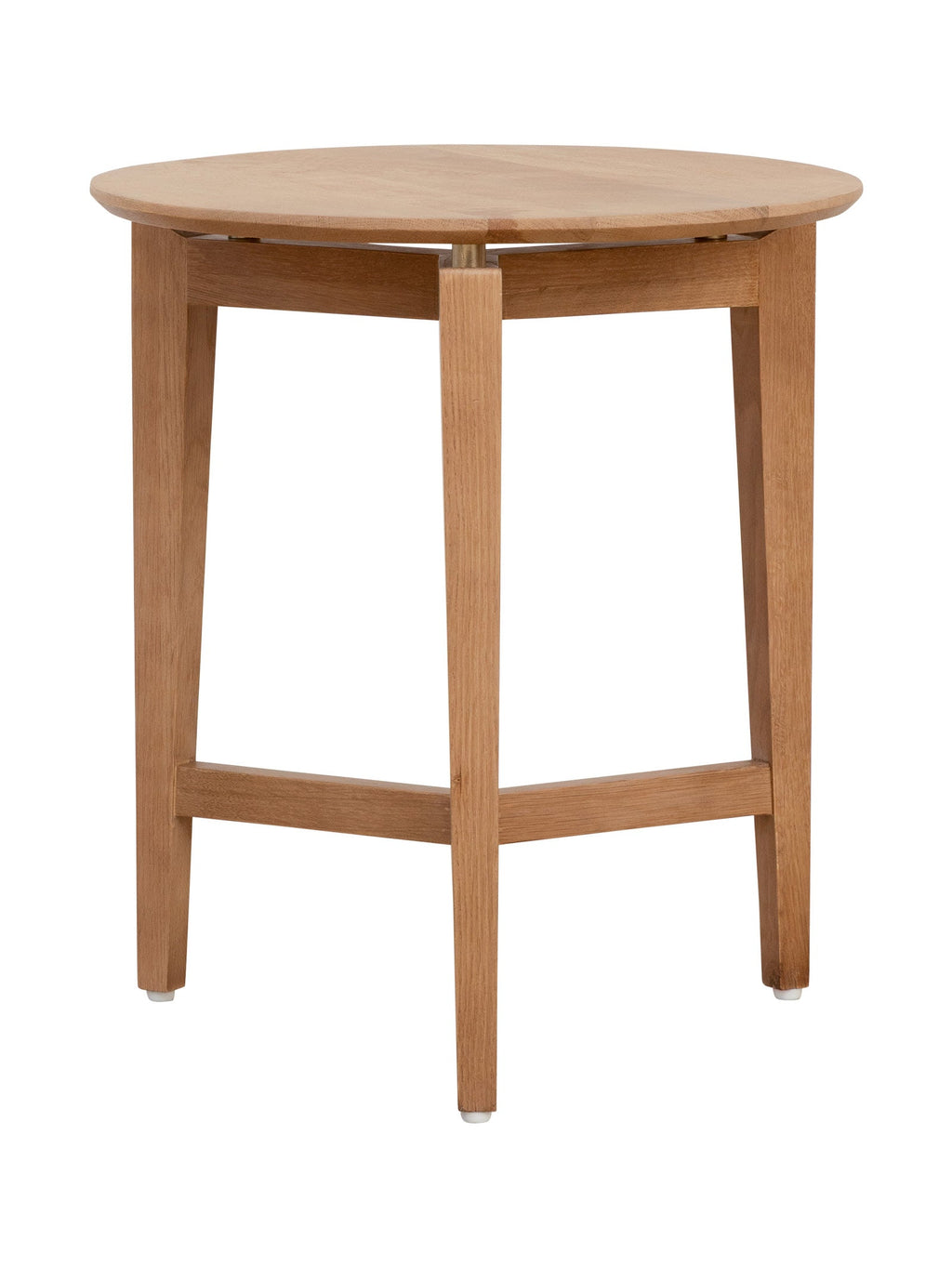Table d'appoint moderne en chêne massif pour salon