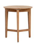 Table d'appoint moderne en chêne massif pour salon