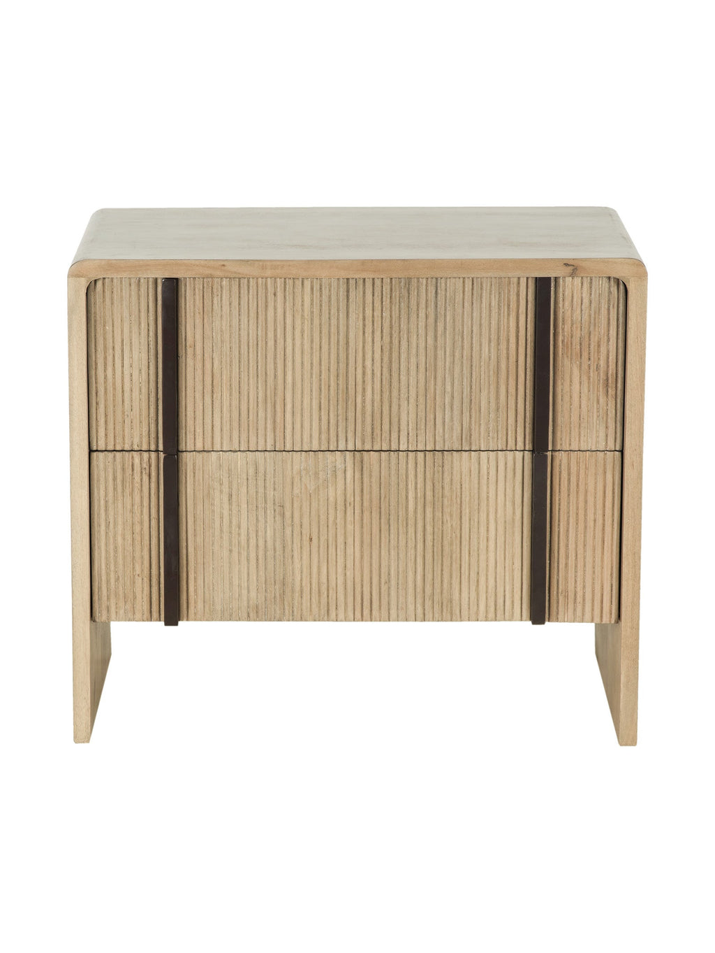 Table de chevet en bois pour chambre à coucher