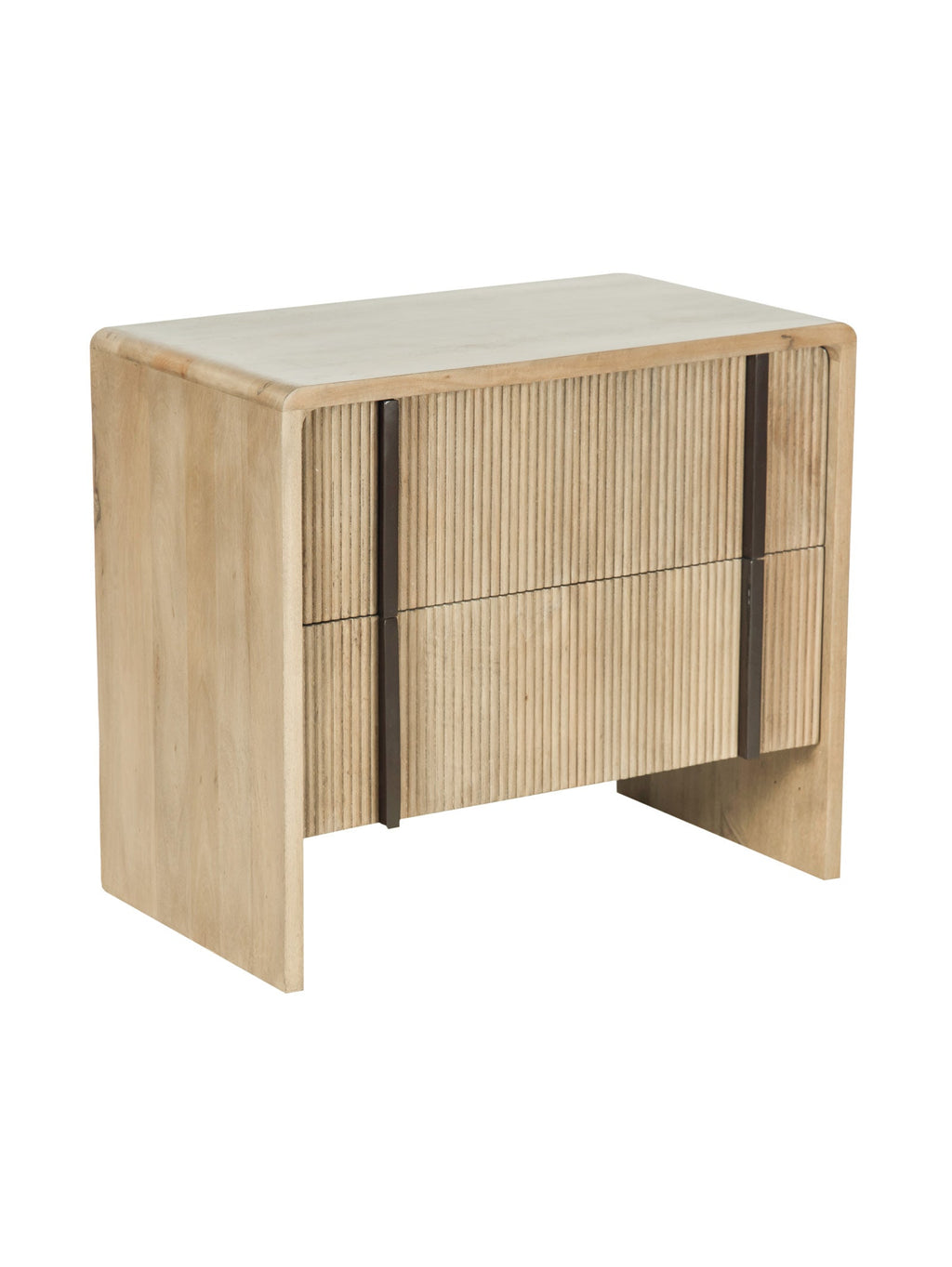 Table de chevet en bois pour chambre à coucher