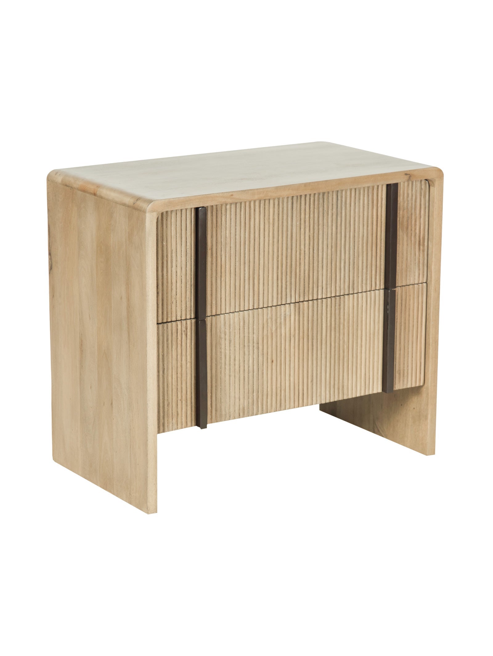 Table de chevet en bois pour chambre à coucher