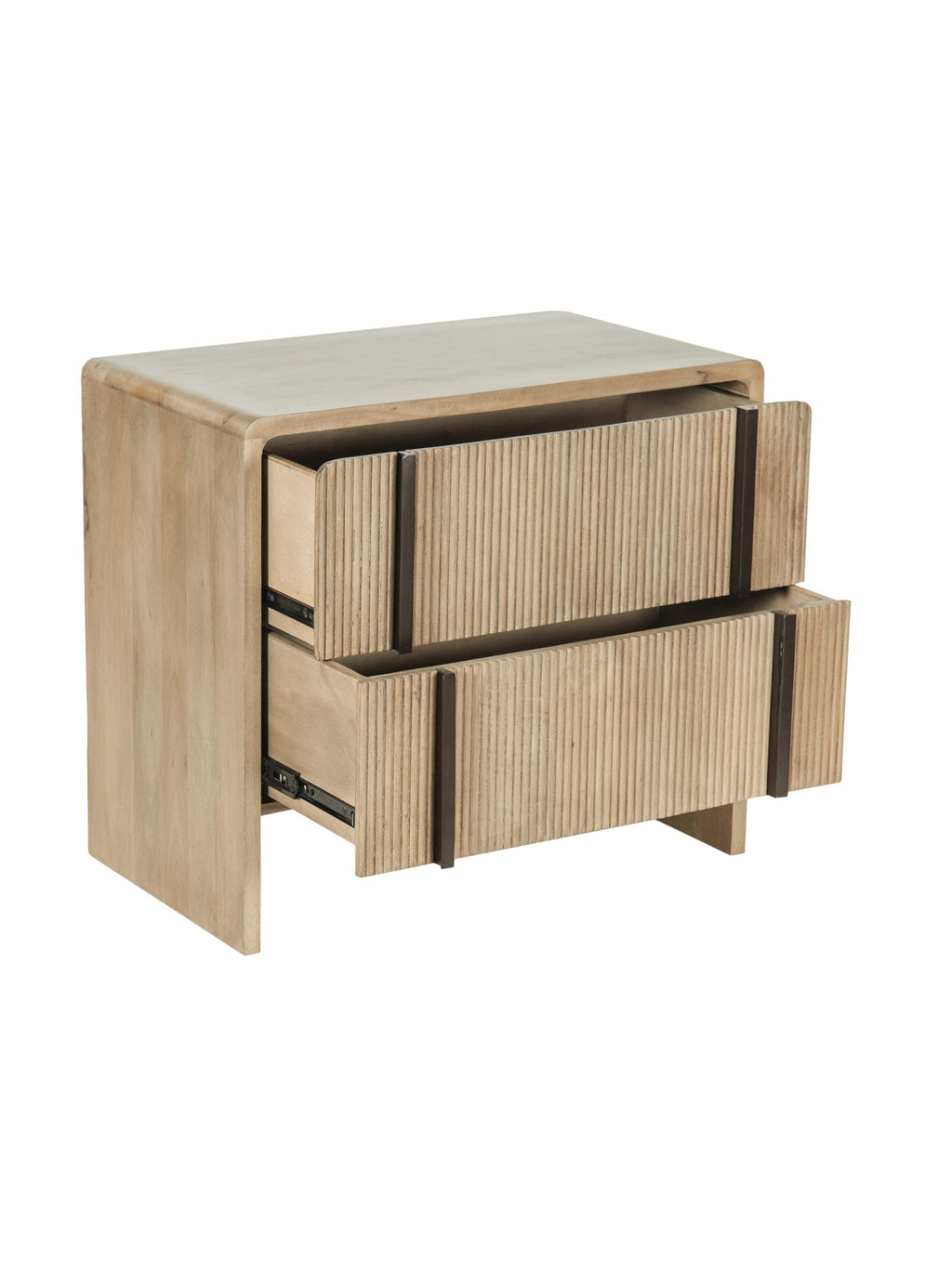 Table de chevet en bois pour chambre à coucher