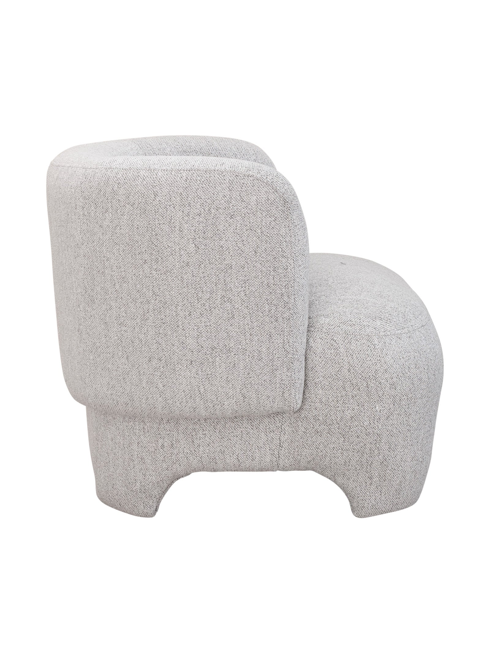 Fauteuil d'appoint en tissu pour salon