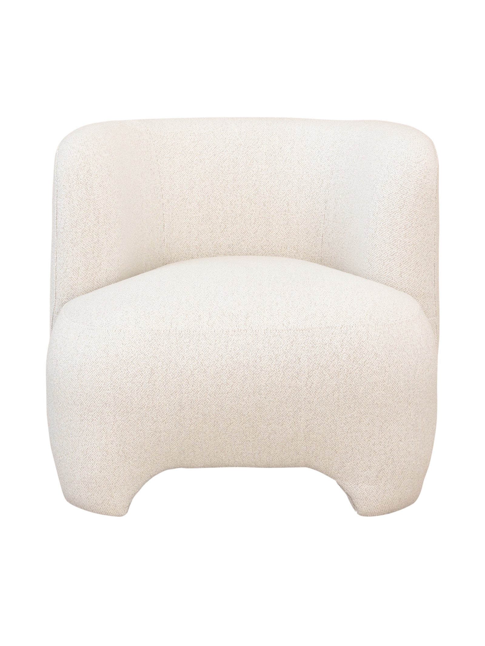 Fauteuil d'appoint en tissu pour salon