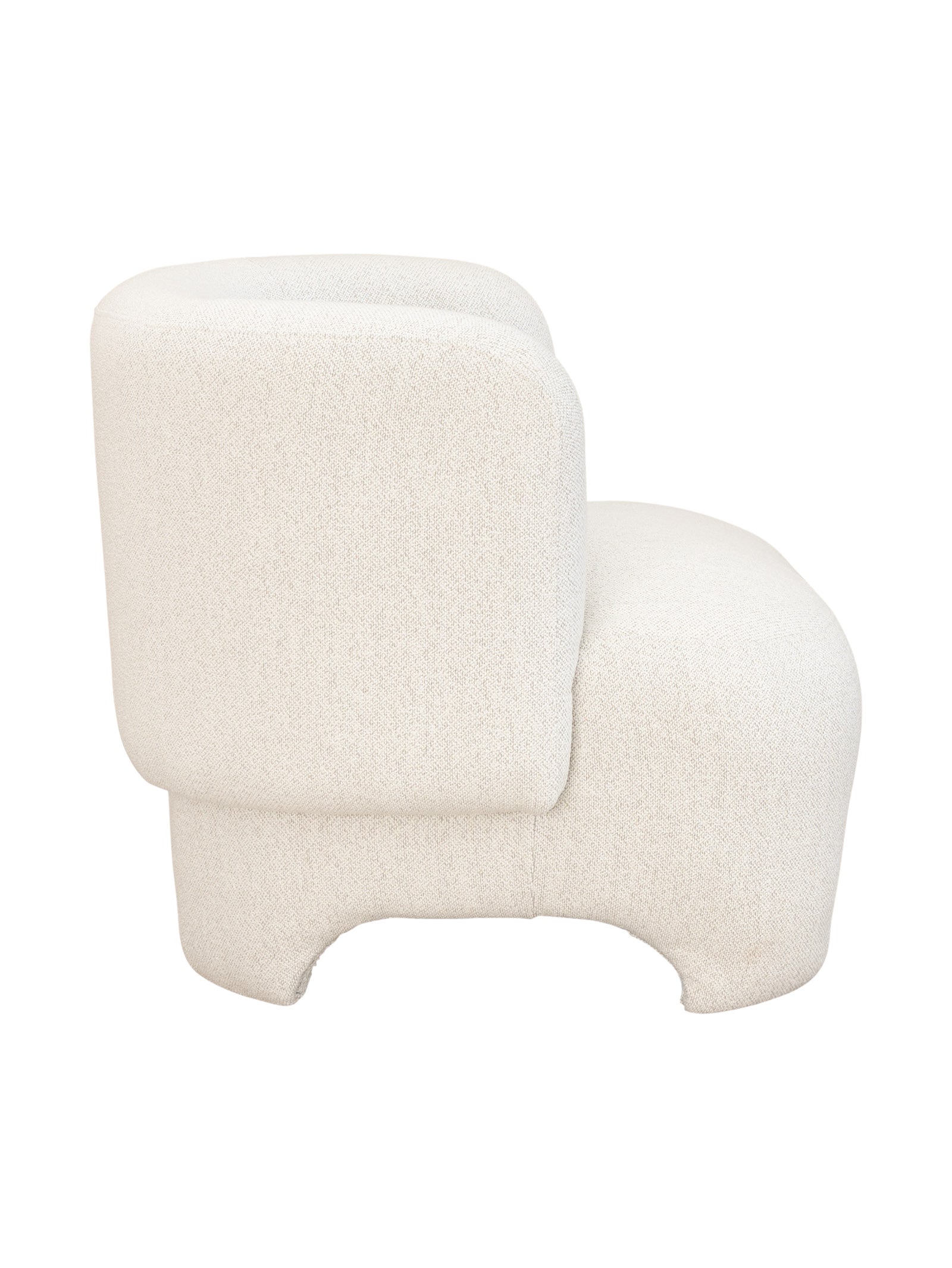 Fauteuil d'appoint en tissu pour salon
