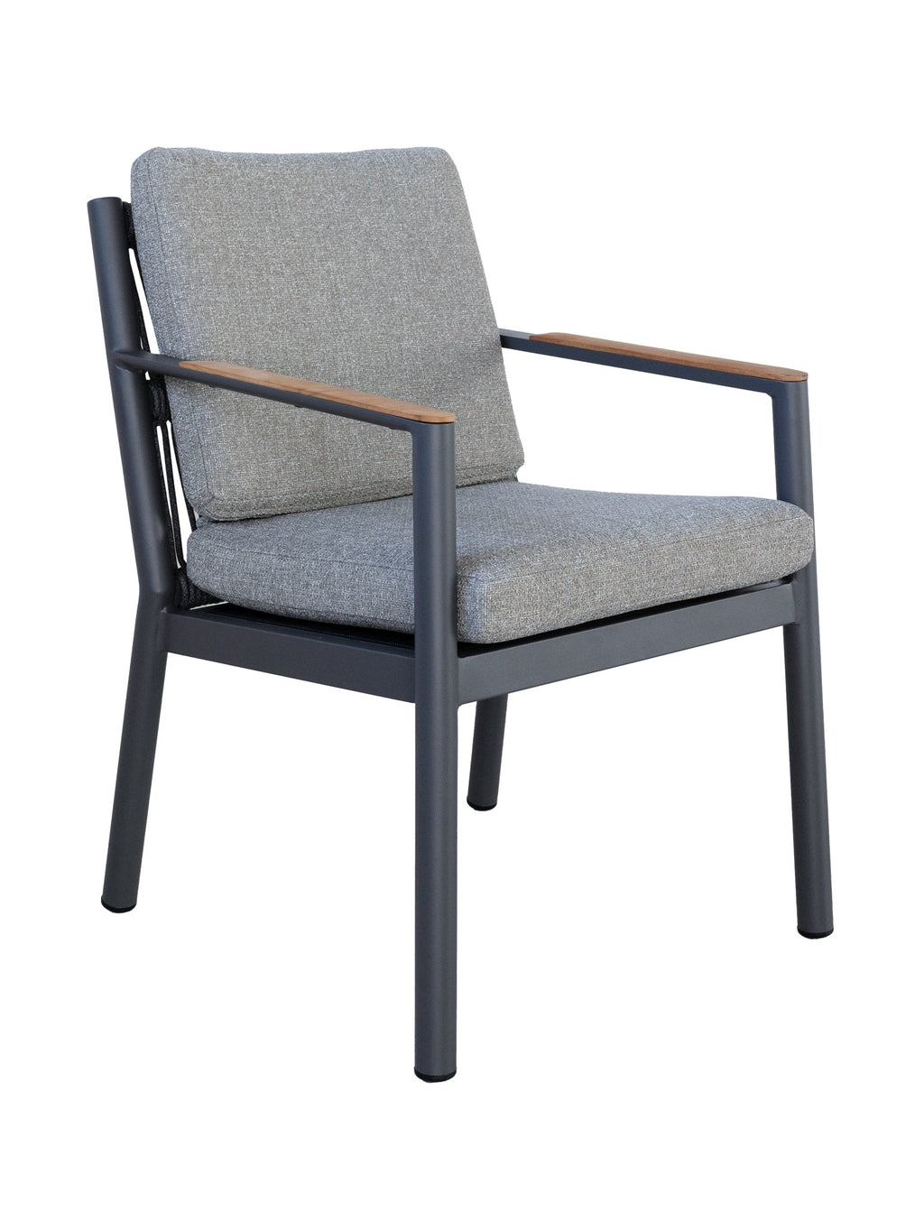 Fauteuil d'appoint en aluminium résistant aux intempéries pour patio