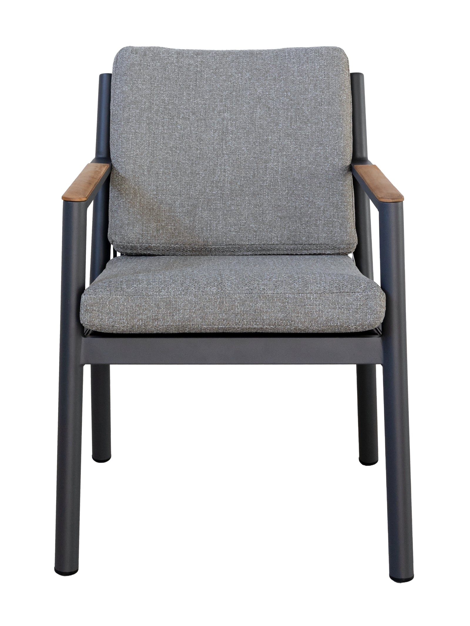 Fauteuil d'appoint en aluminium résistant aux intempéries pour patio