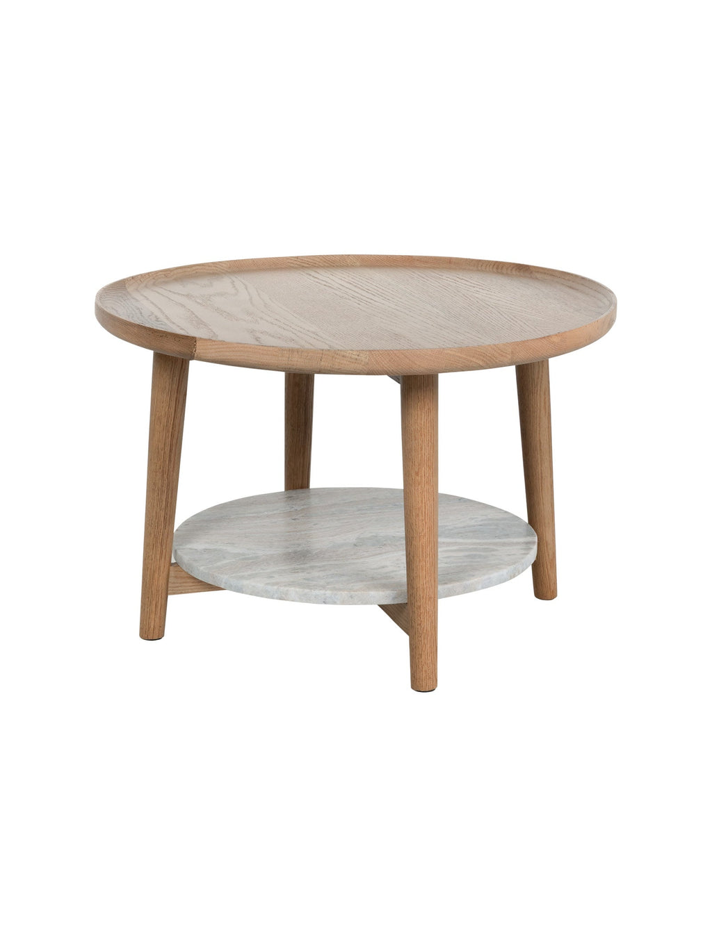 Table Basse Moderne en Chêne Massif pour Salon