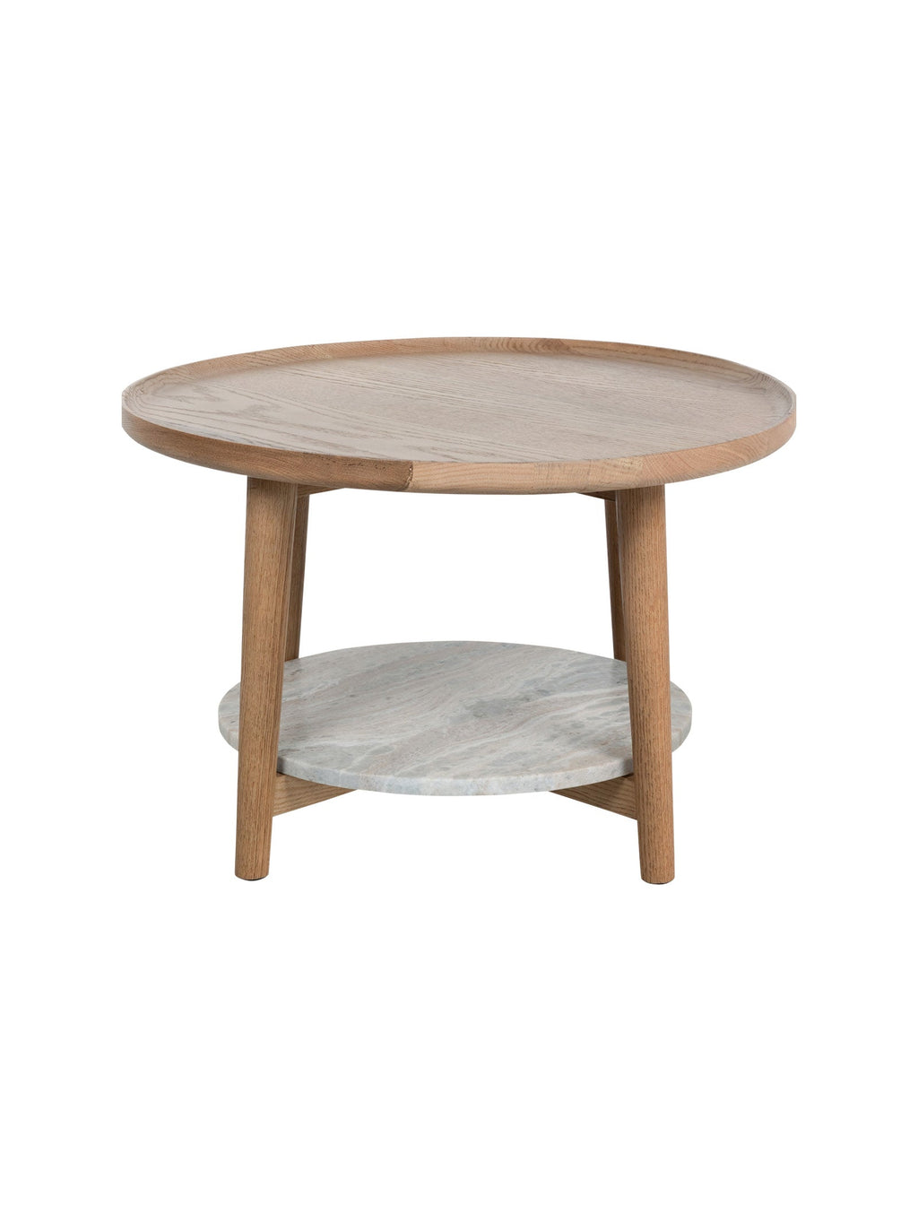 Table Basse Moderne en Chêne Massif pour Salon