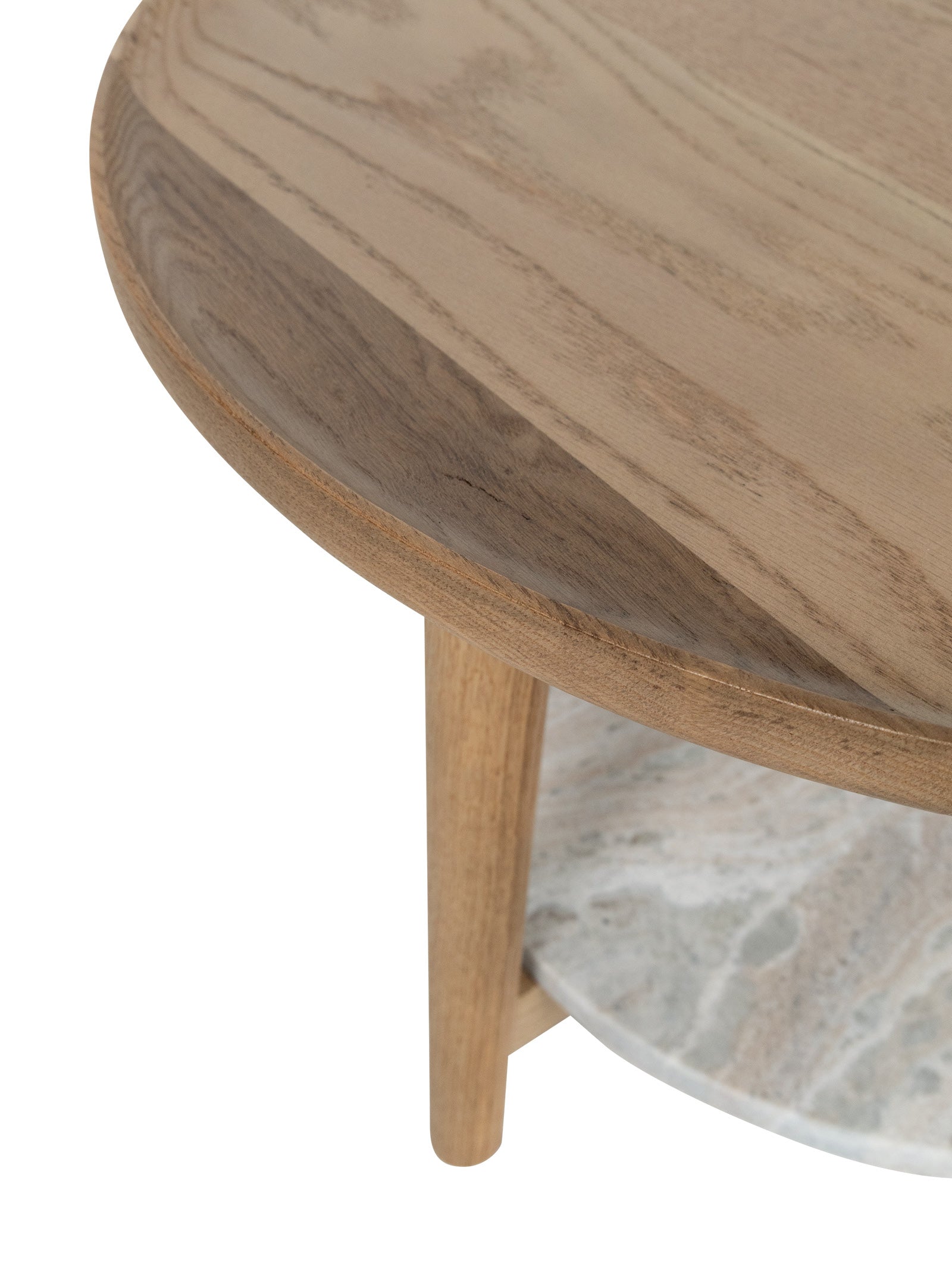 Table Basse Moderne en Chêne Massif pour Salon