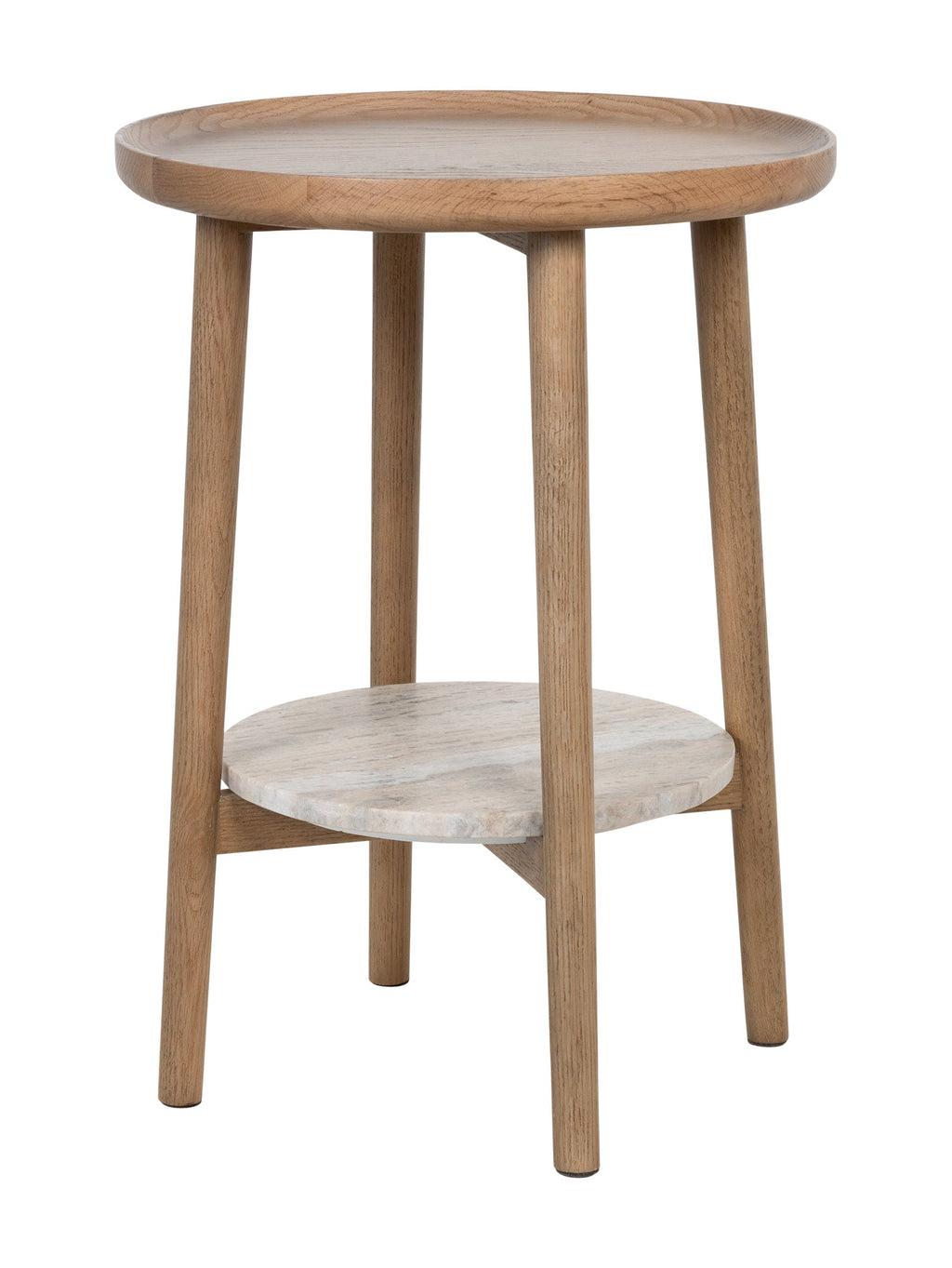 Table basse moderne en chêne massif pour salon