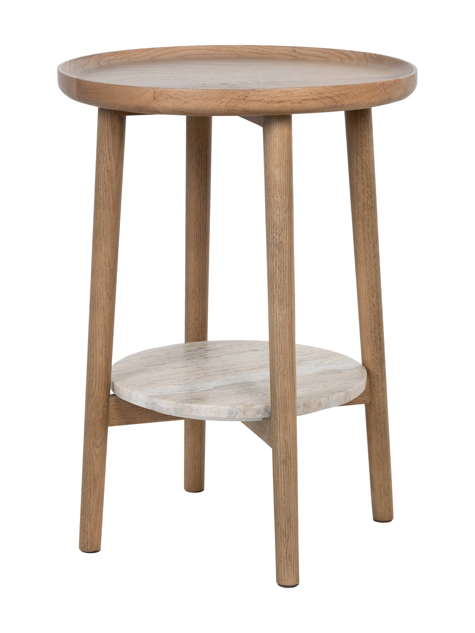 Table basse moderne en chêne massif pour salon