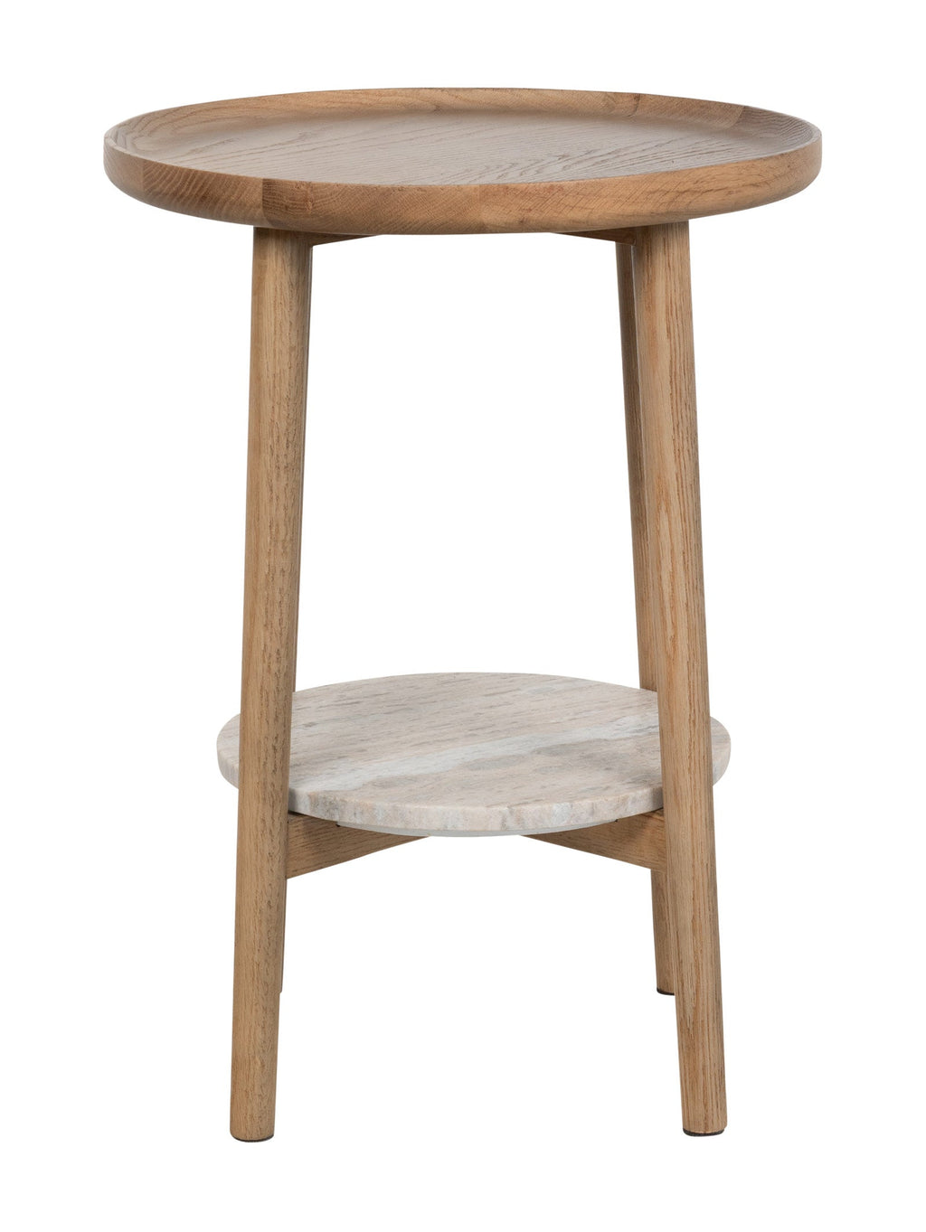 Table basse moderne en chêne massif pour salon