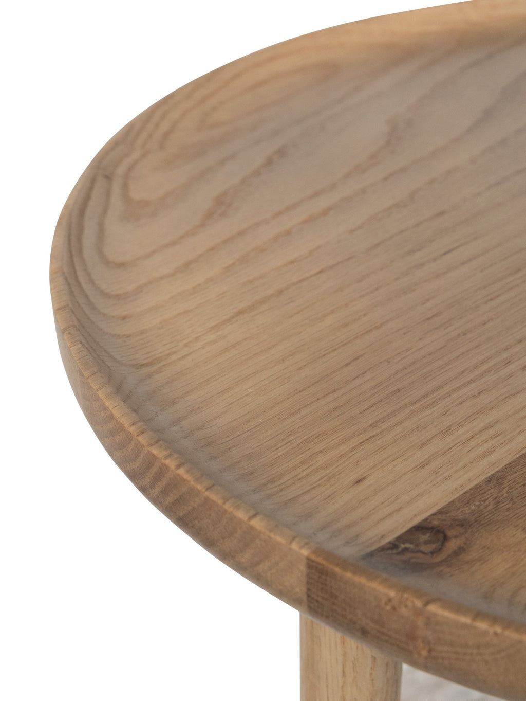 Table basse moderne en chêne massif pour salon