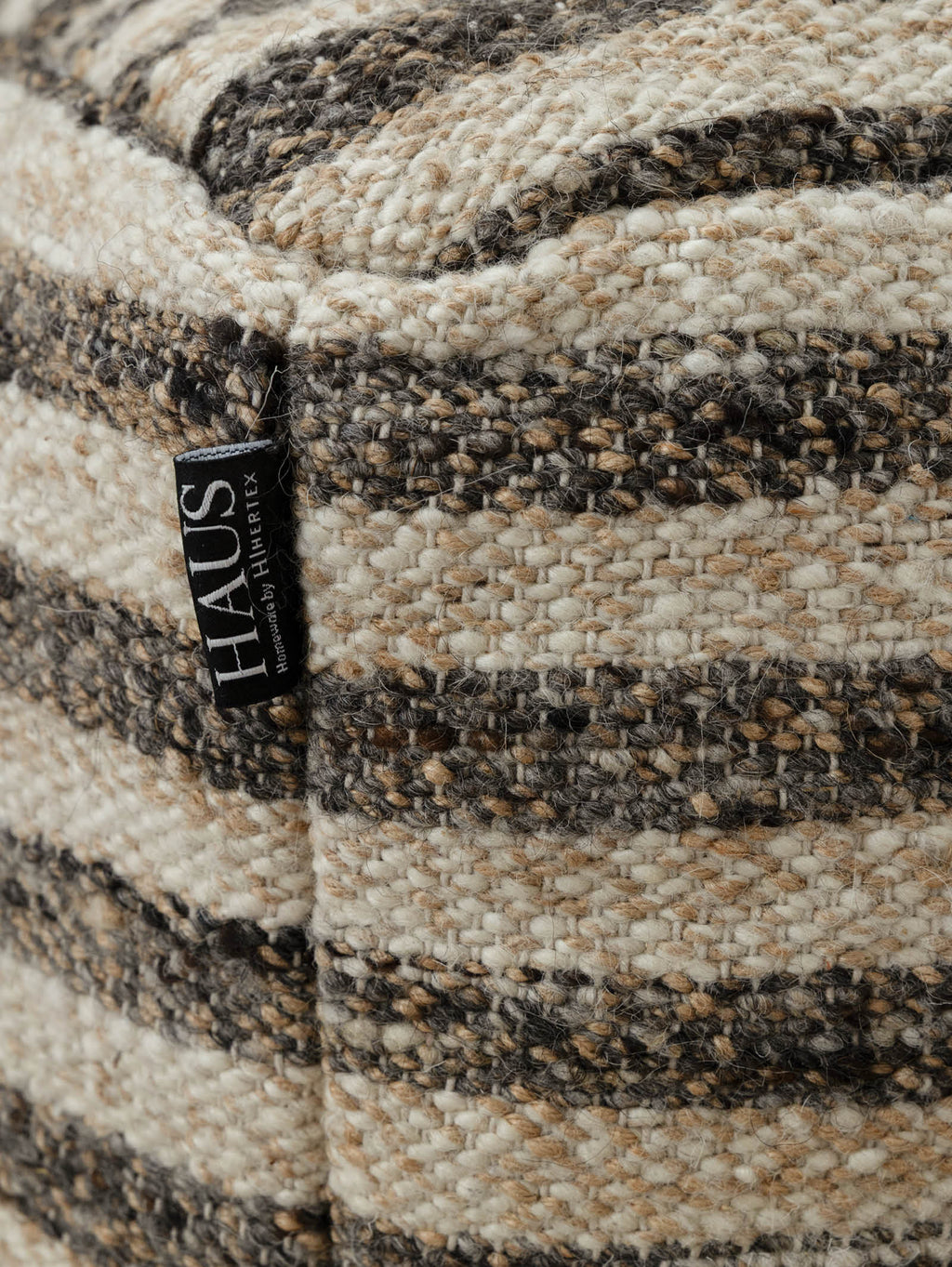 Ottoman classique en tissu pour salon