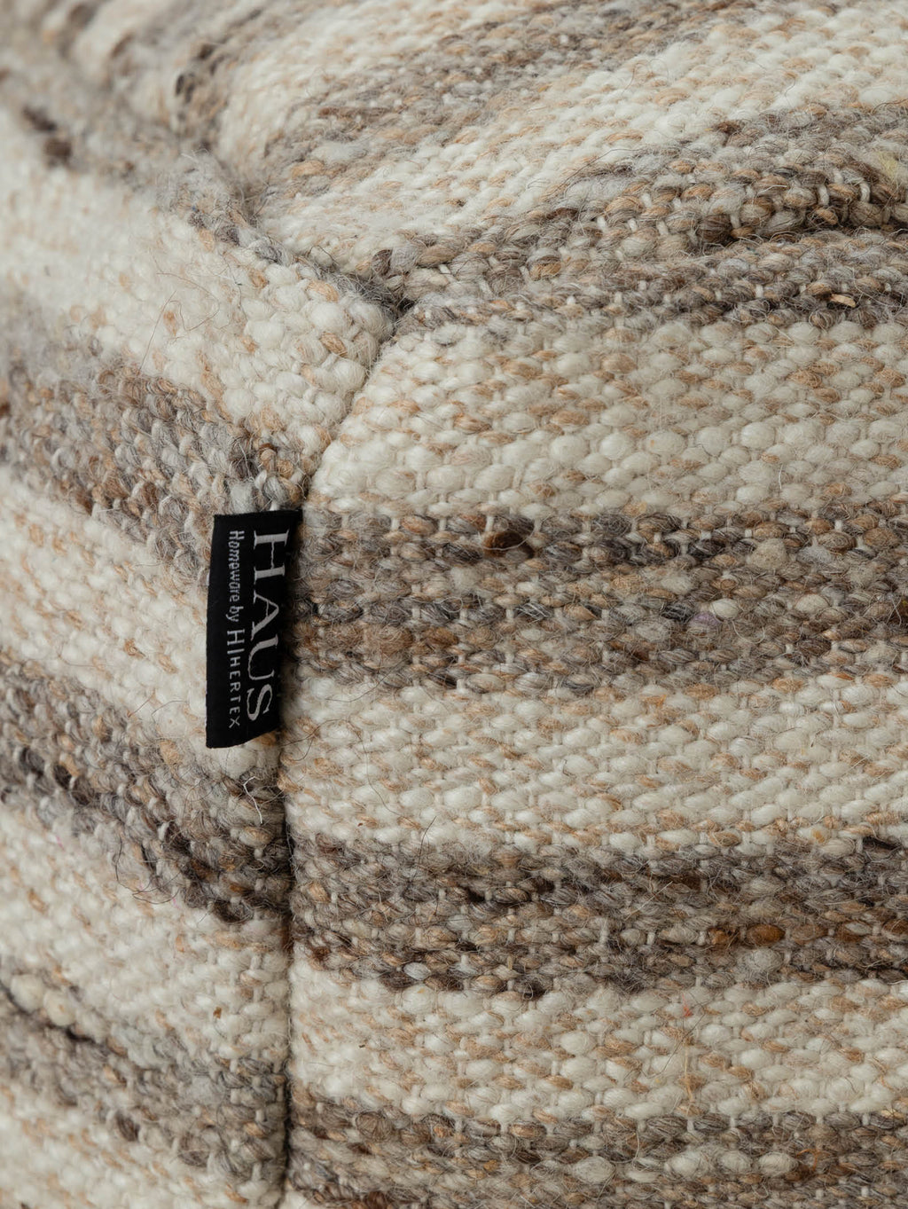 Ottoman classique en tissu pour salon