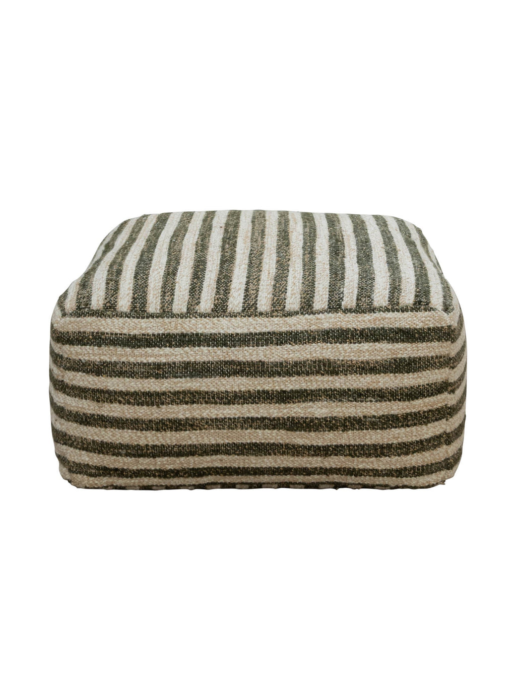 Ottoman classique en tissu pour salon
