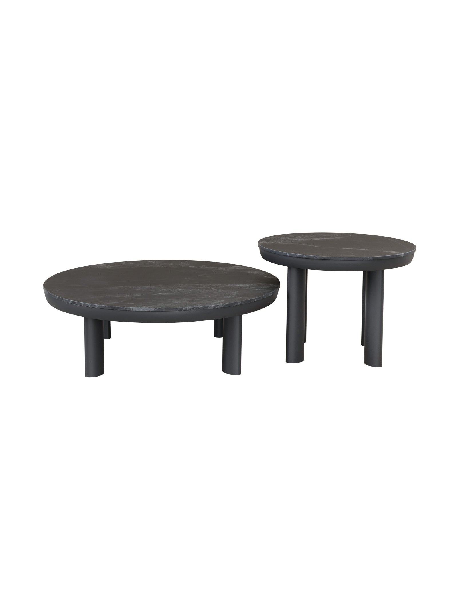Table de jardin moderne en aluminium