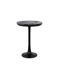 Table d'appoint contemporaine en marbre pour salon