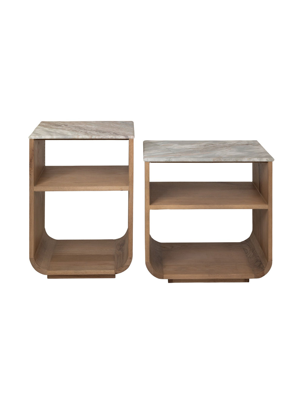 Fauteuil contemporain en chêne massif pour salon