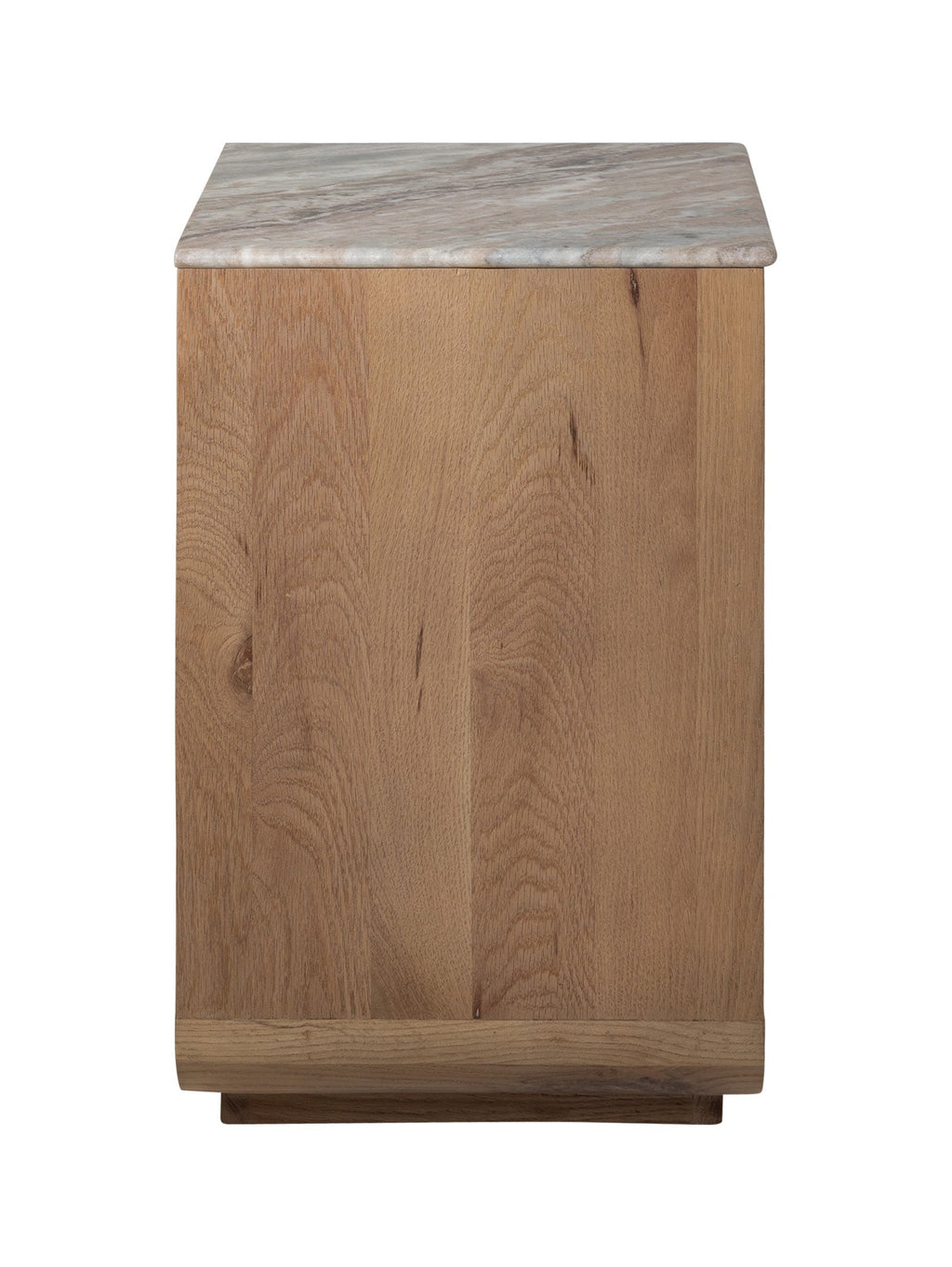 Fauteuil contemporain en chêne massif pour salon