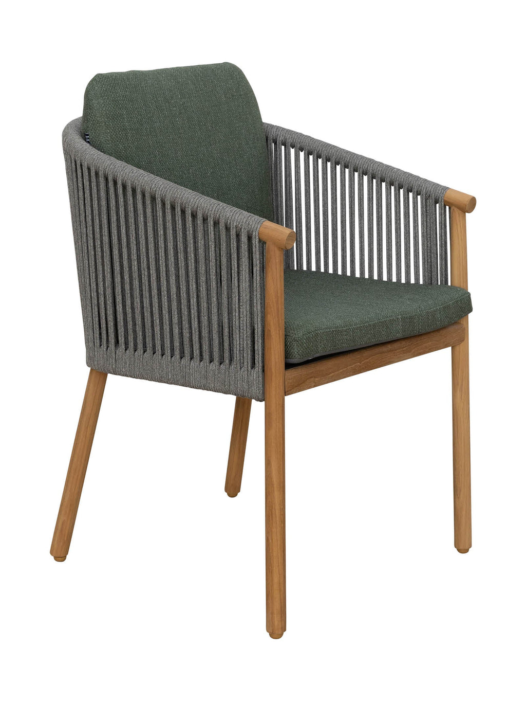 Chaise de salle à manger en teck pour terrasse