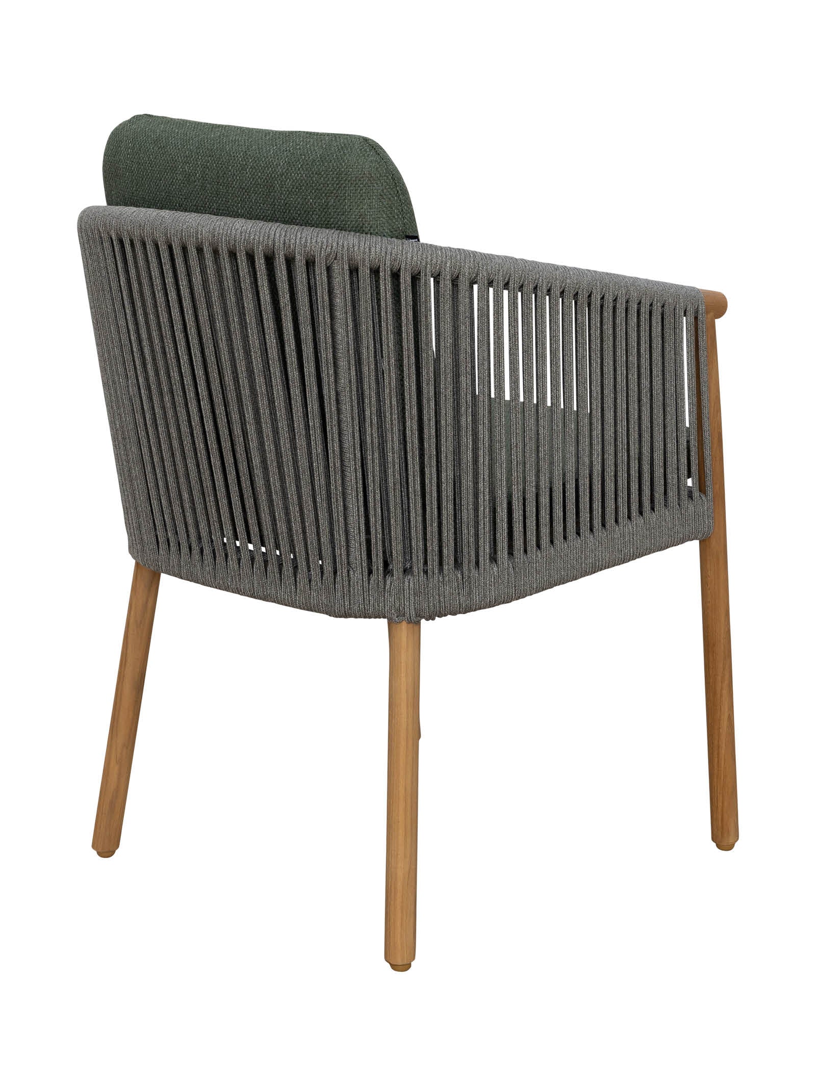 Chaise de salle à manger en teck pour terrasse