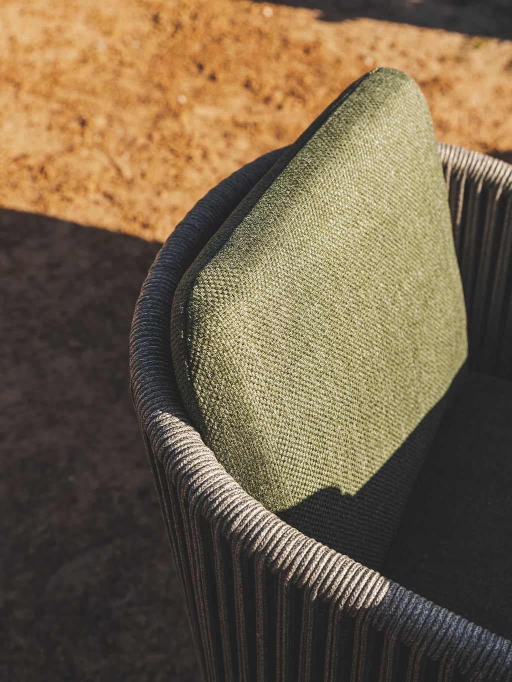 Chaise de salle à manger en teck pour terrasse