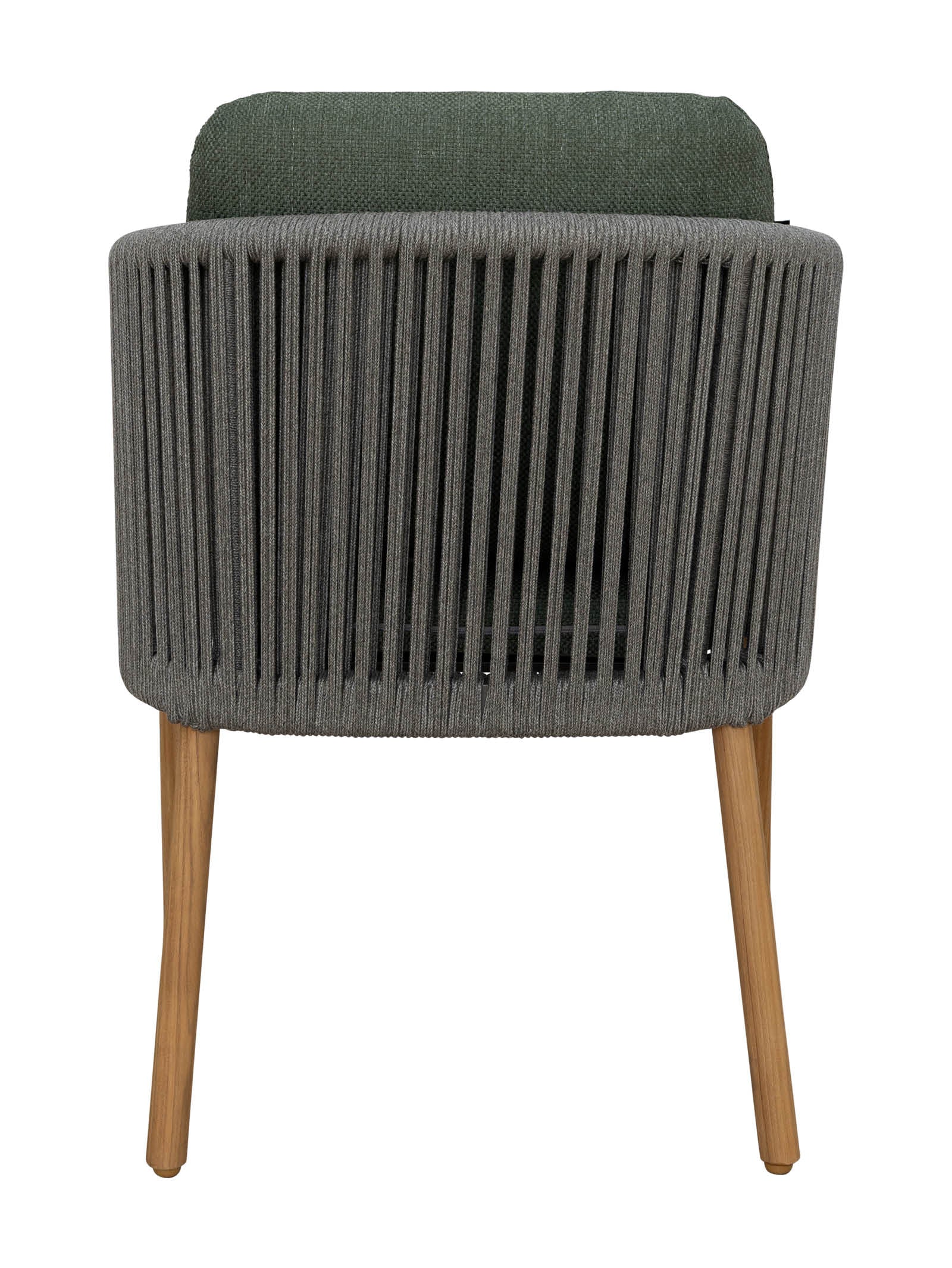Chaise de salle à manger en teck pour terrasse