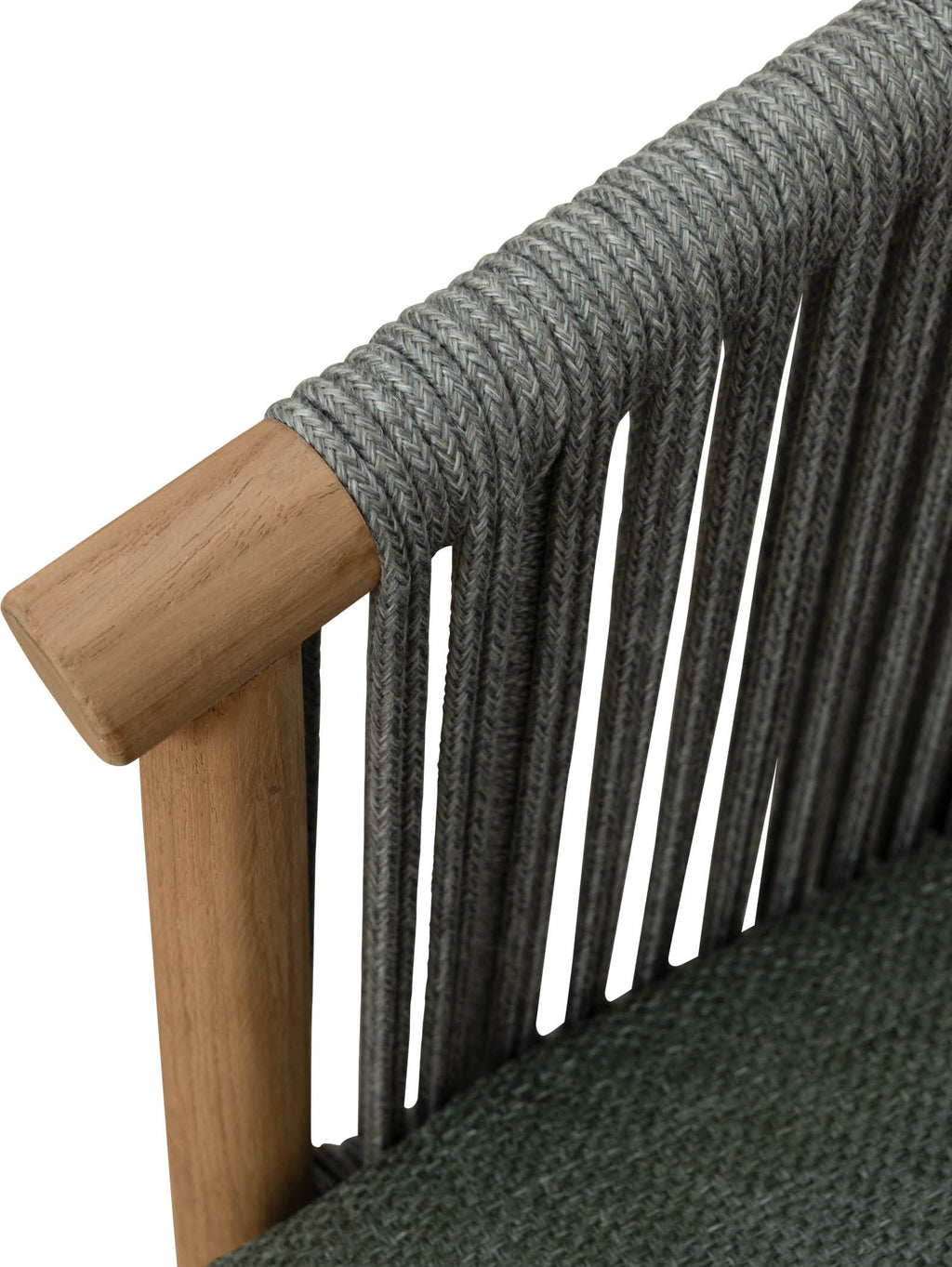 Chaise de salle à manger en teck pour terrasse