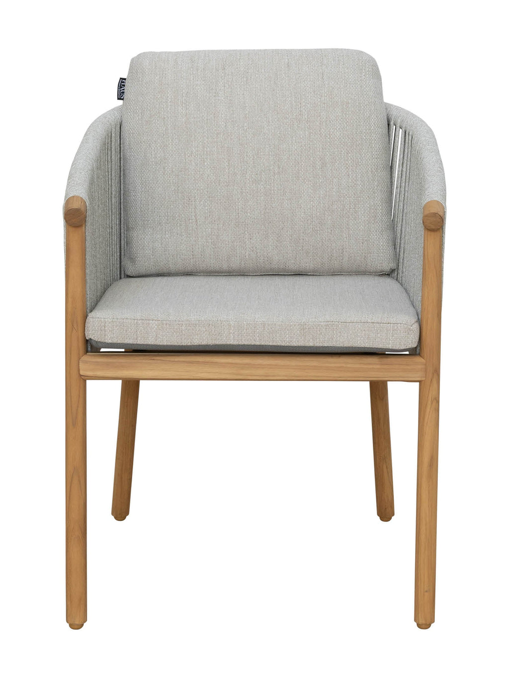 Chaise de salle à manger en teck pour terrasse